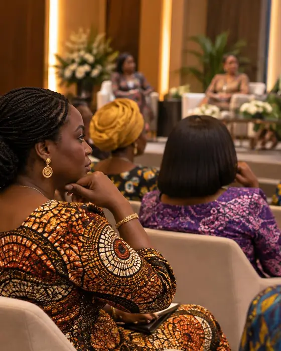 Femmes africaines échangeant lors d’un forum